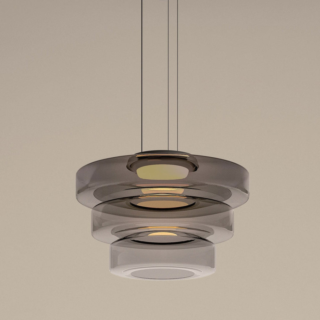 Moderne Glas-Hängelampe