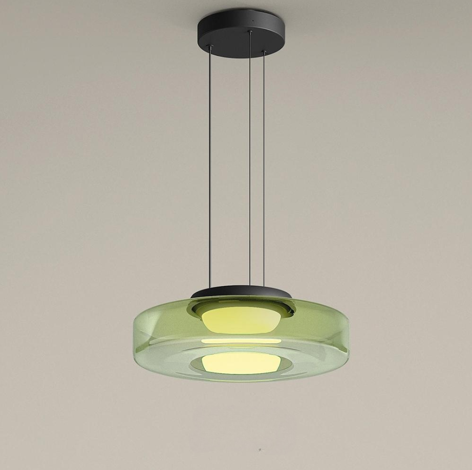 Moderne Glas-Hängelampe