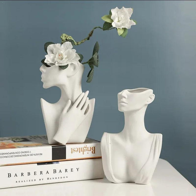 Abstrakte Skulpturen-Vase