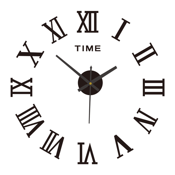 Moderne 3D Römische Wanduhr