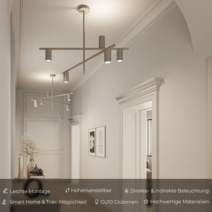 Moderne Deckenleuchte mit asymmetrischem Design – Luxora
