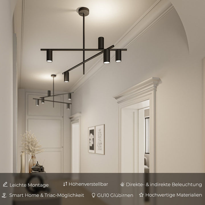 Moderne Deckenleuchte mit asymmetrischem Design – Luxora