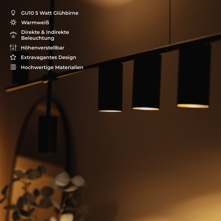 Moderne Designer Deckenleuchte aus Aluminium – LumoLight