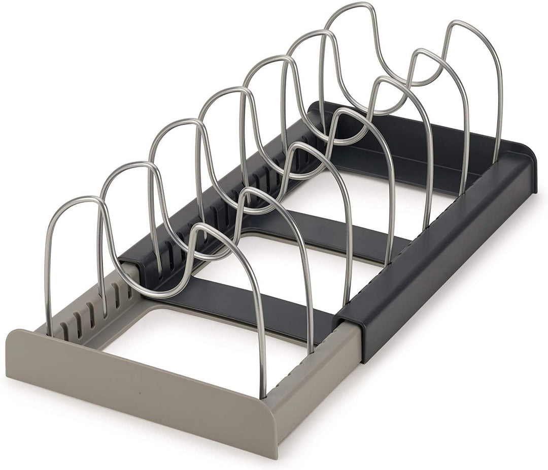 Küchenorganizer für Pfannen und Deckel
