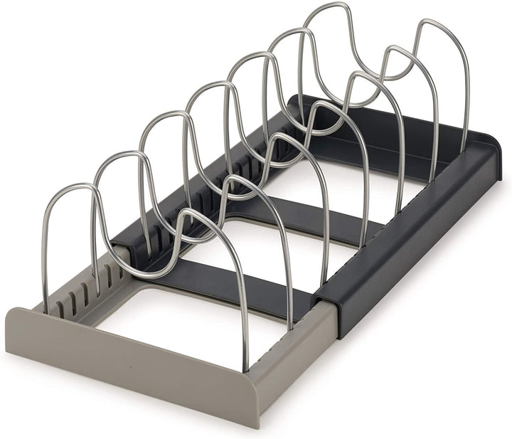 Küchenorganizer für Pfannen und Deckel