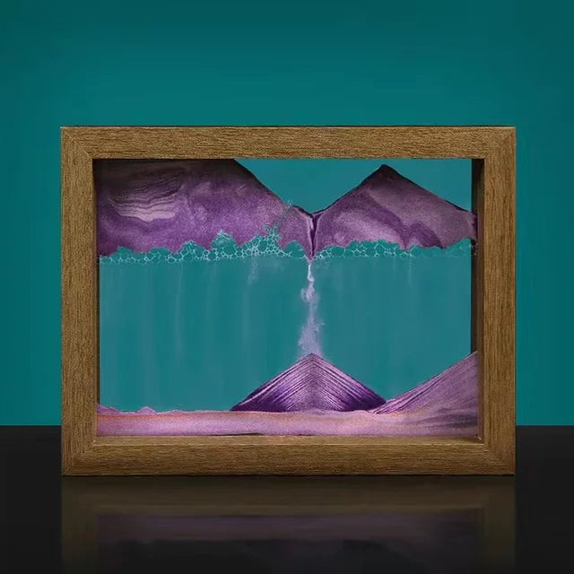 Fließende Sandlandschaft-Dekoration
