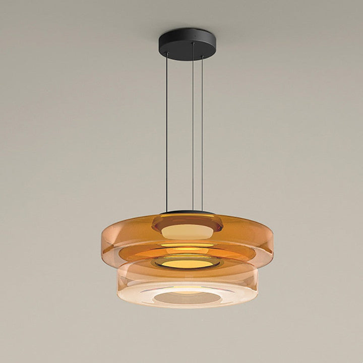 Moderne Glas-Hängelampe