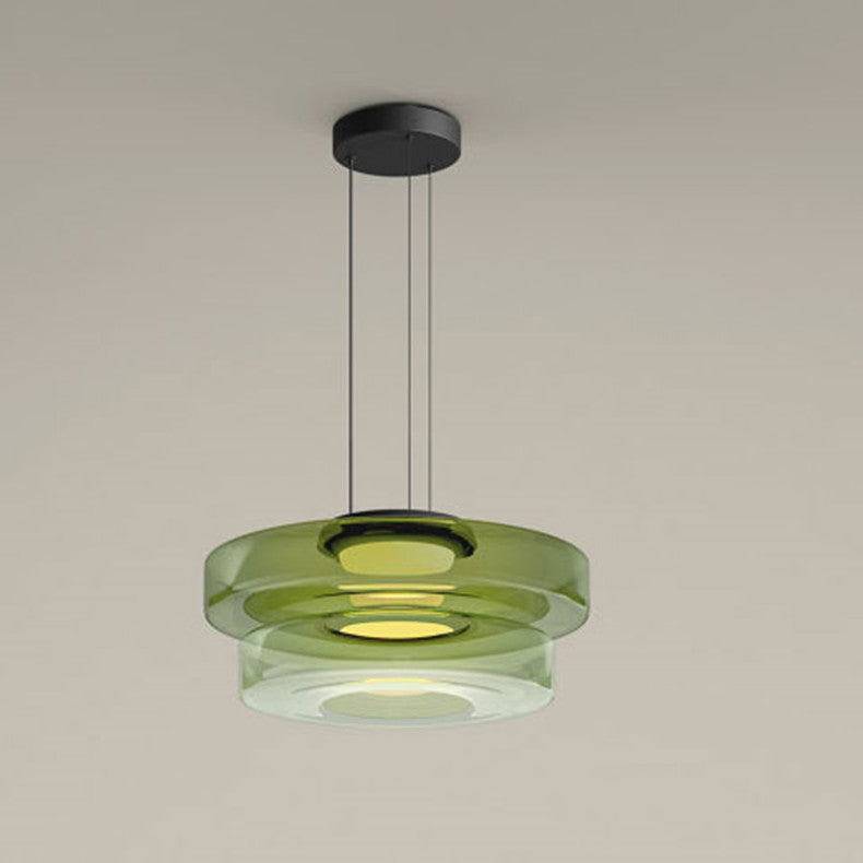 Moderne Glas-Hängelampe