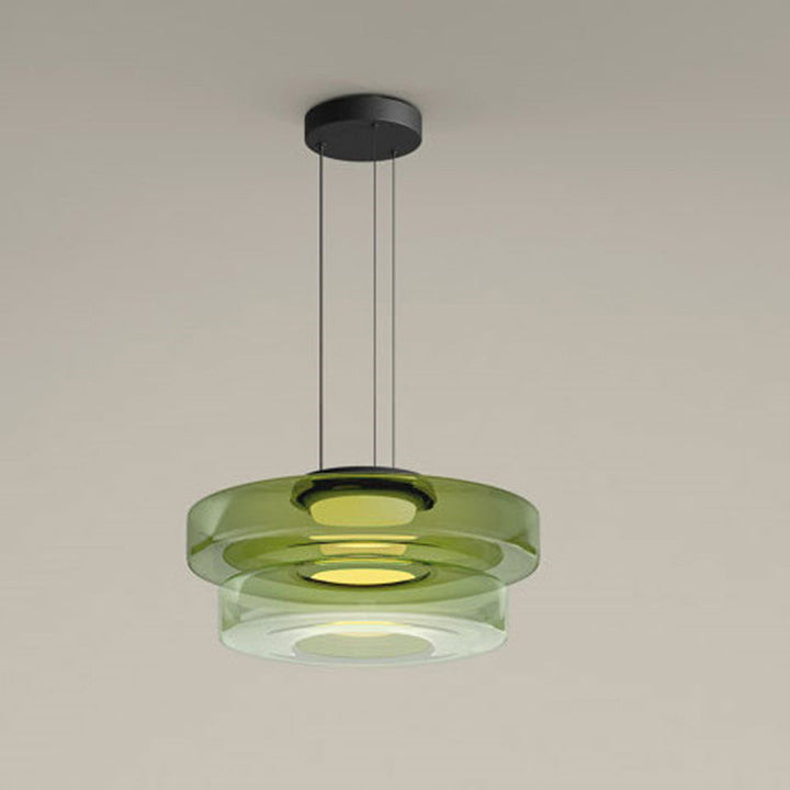 Moderne Glas-Hängelampe