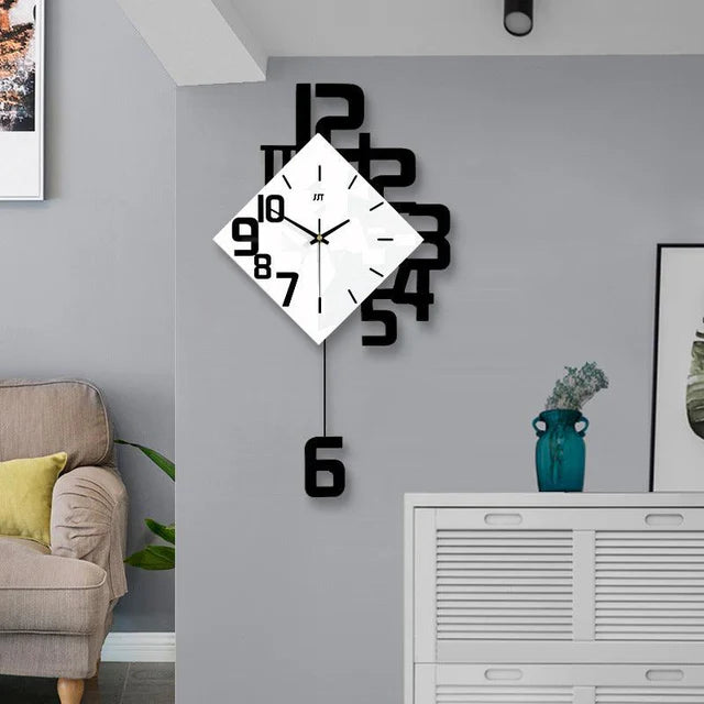 Moderne Wandpendeluhr – Design trifft Funktionalität