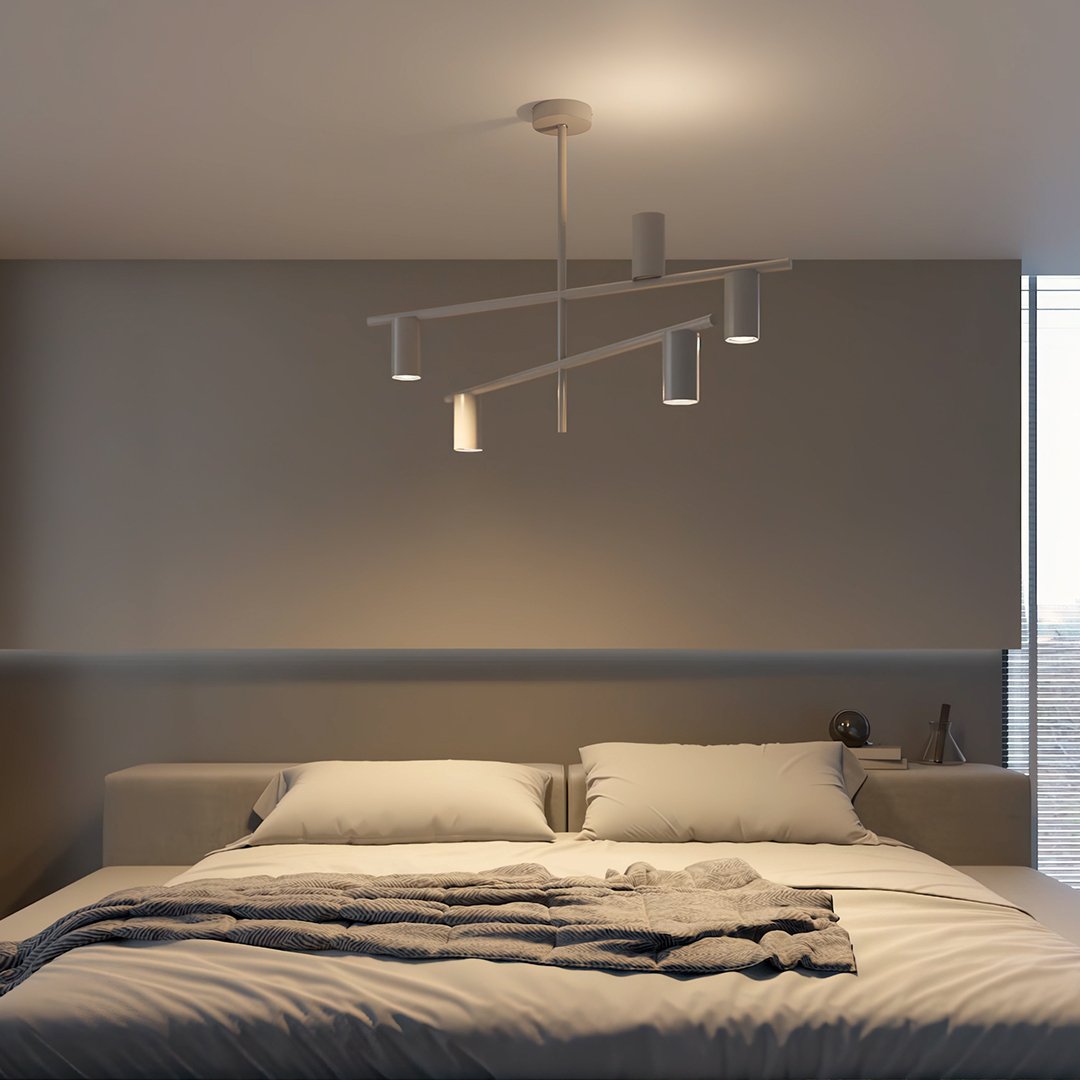 Moderne Deckenleuchte mit asymmetrischem Design – Luxora
