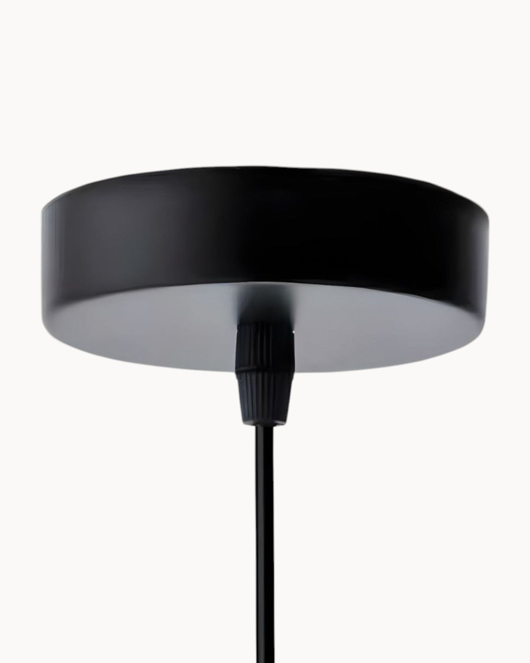 Elegante LED Hängeleuchte aus Glas & Schmiedeeisen