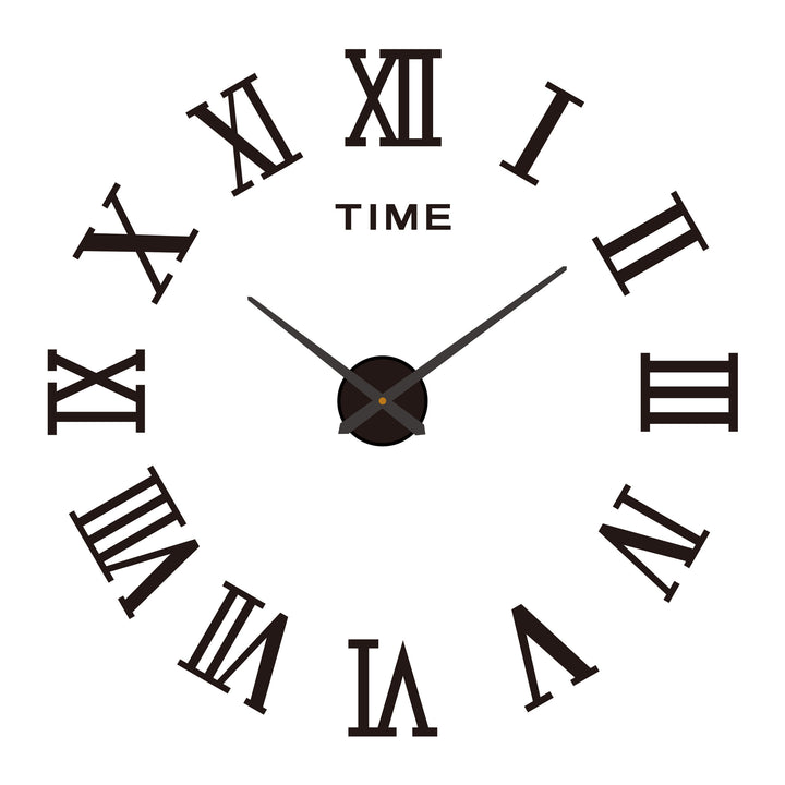 Moderne 3D Römische Wanduhr