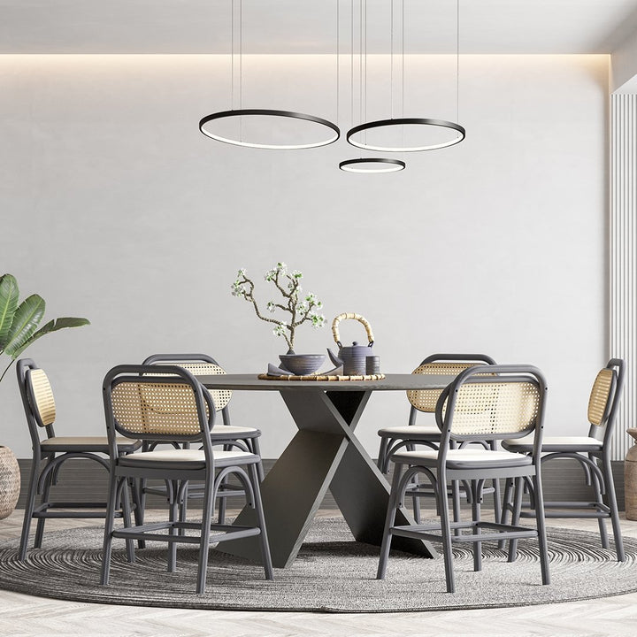 Moderne LED Ringleuchte mit Dimmfunktion – LIORA