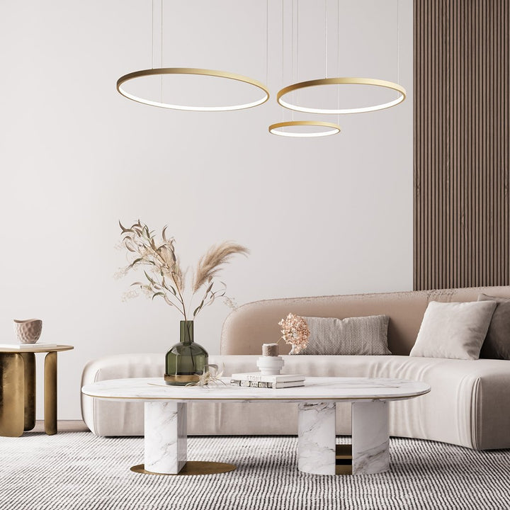 Moderne LED Ringleuchte mit Dimmfunktion – LIORA