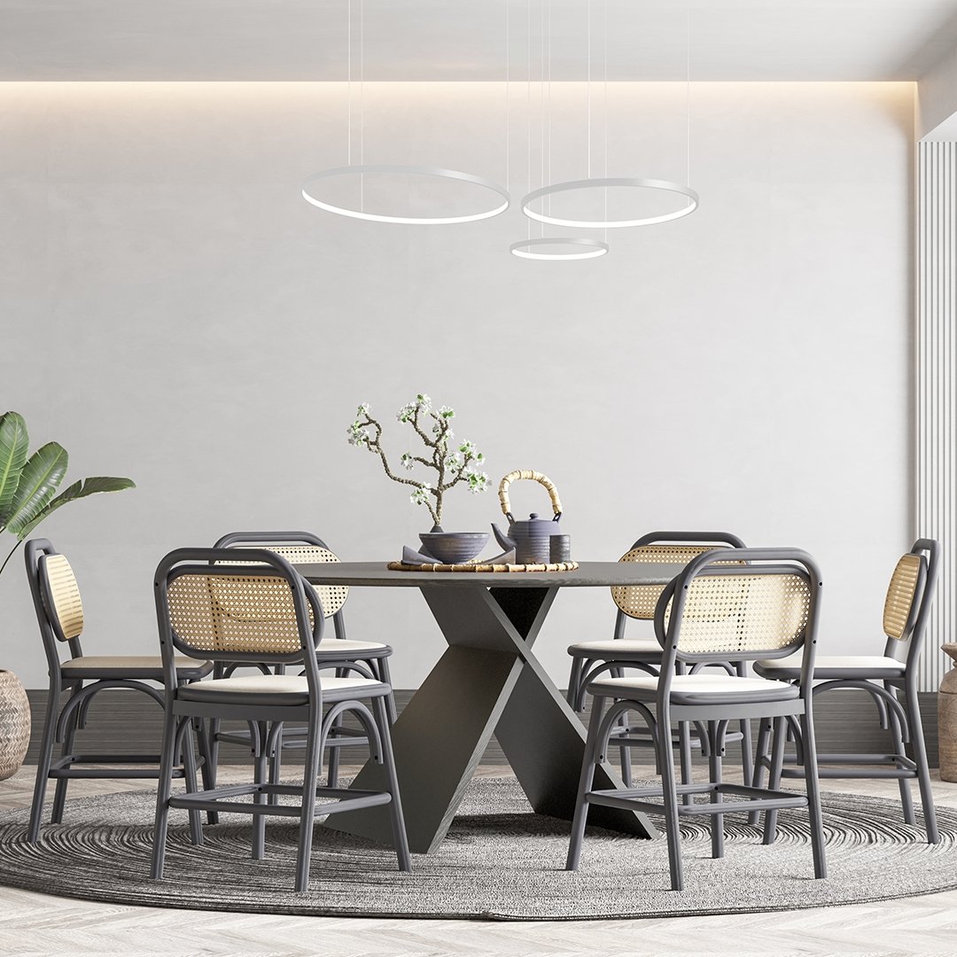 Moderne LED Ringleuchte mit Dimmfunktion – LIORA