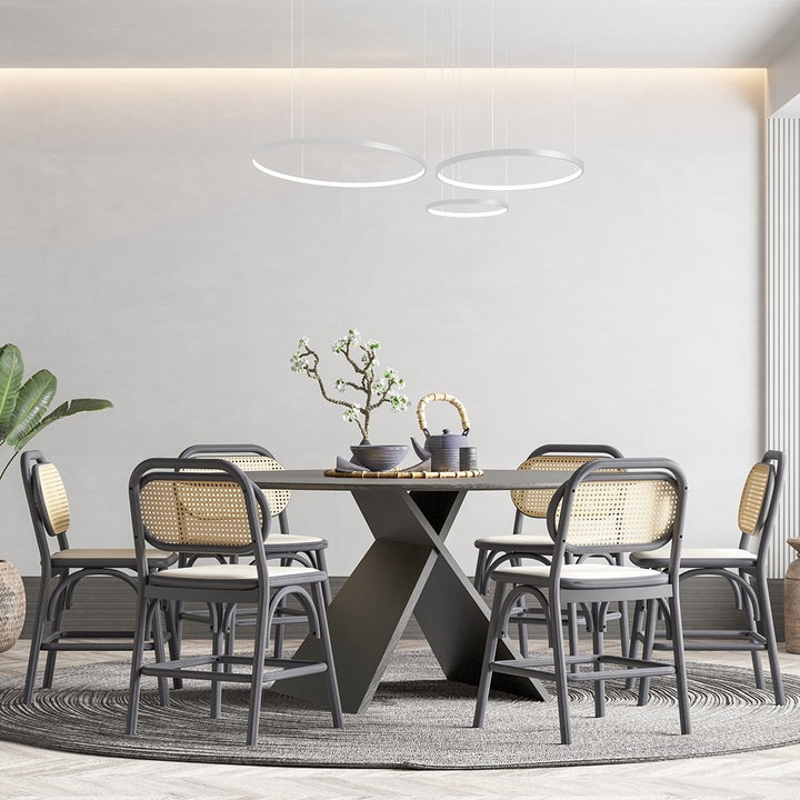 Moderne LED Ringleuchte mit Dimmfunktion – LIORA