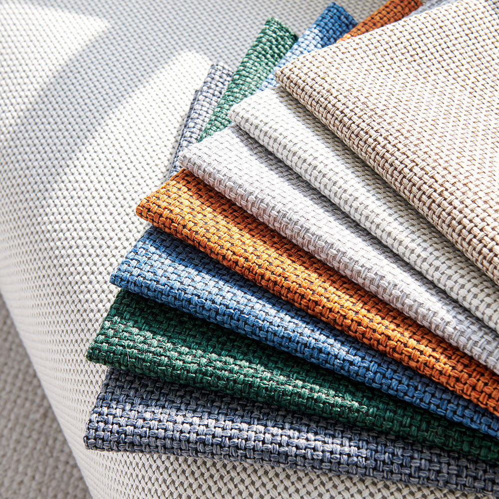 Eleganter Sofabezug aus Strickgewebe