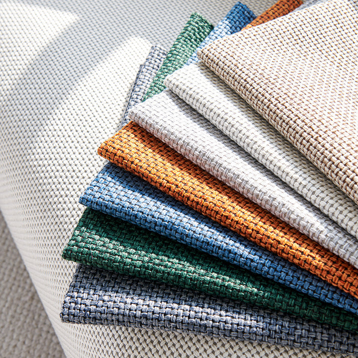 Eleganter Sofabezug aus Strickgewebe