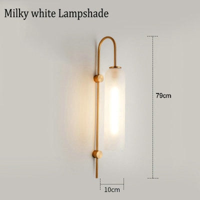 Moderne Glas Wandleuchte mit LED – Stilvolle Beleuchtung