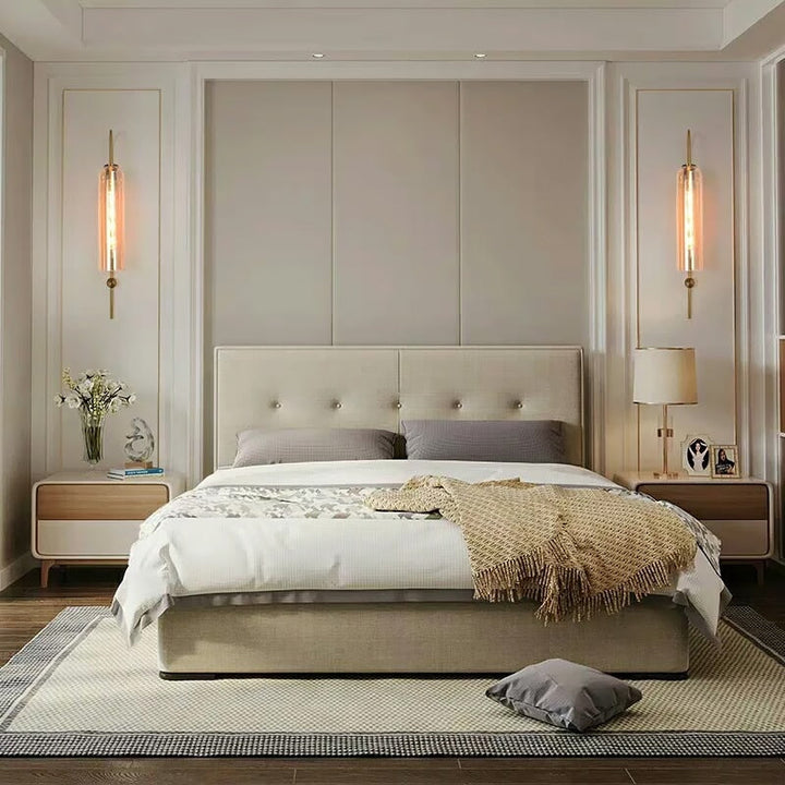 Moderne Glas Wandleuchte mit LED – Stilvolle Beleuchtung