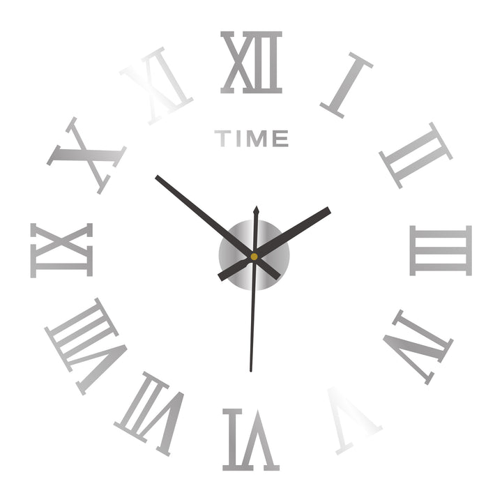 Moderne 3D Römische Wanduhr