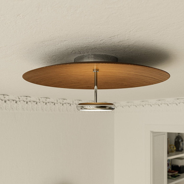 Moderne dimmbare LED-Deckenleuchte im Retro-Design – Lumora