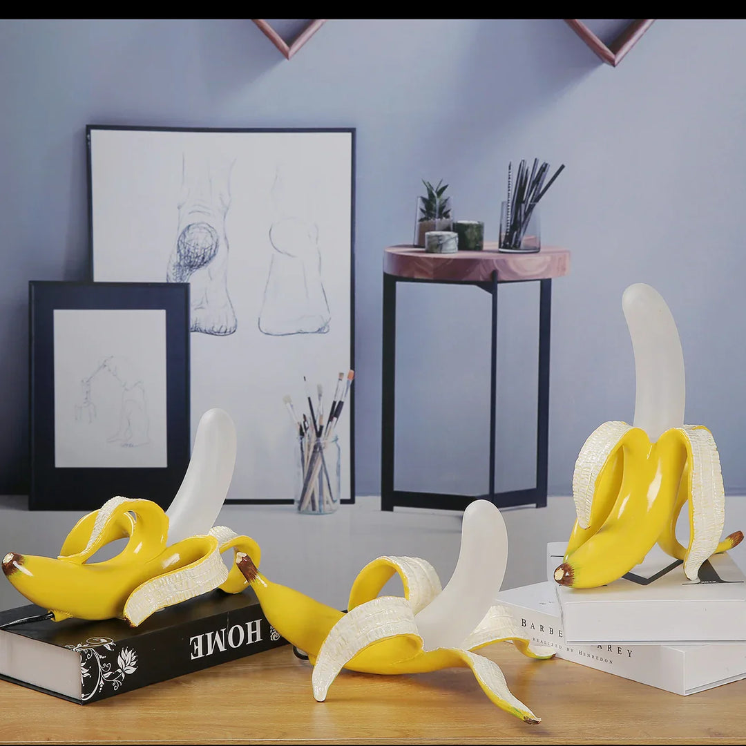 Kreative Bananelampe