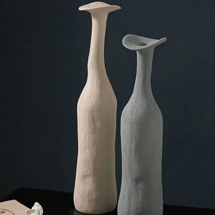 Natürliche Töne Morandi Keramik-Vase