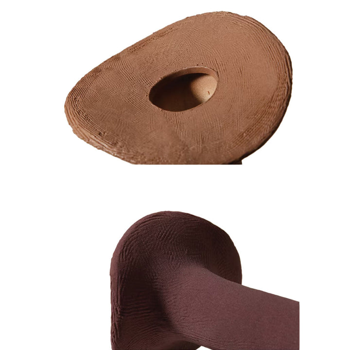 Natürliche Töne Morandi Keramik-Vase