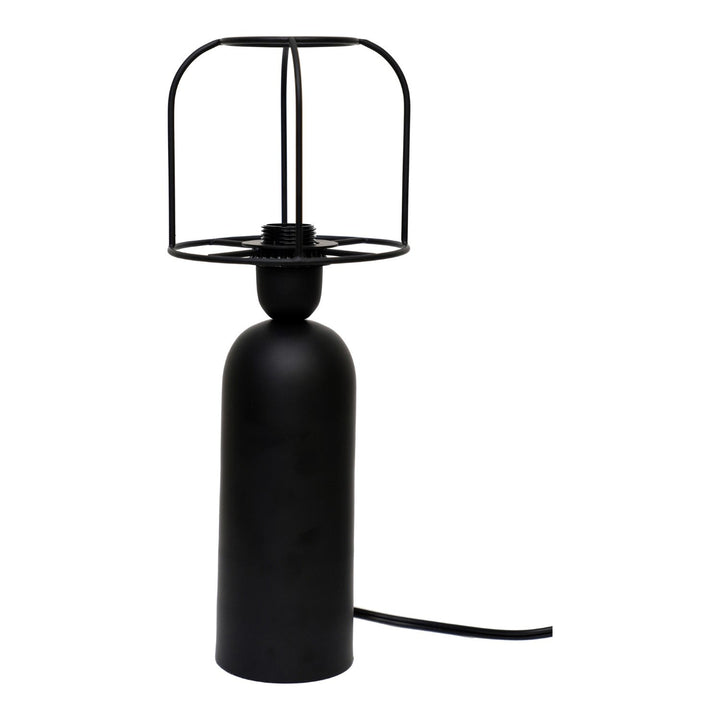 Moderne Tischlampe aus Eisen mit warmem Licht