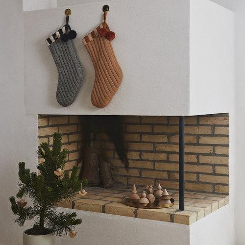 Holz Rentier Weihnachtsdekoration zum Aufhängen – festlich & stilvoll
