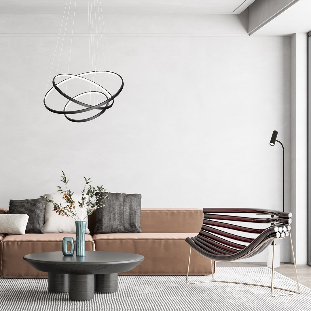 Moderne dimmbare LED Ringleuchte – NovaLite