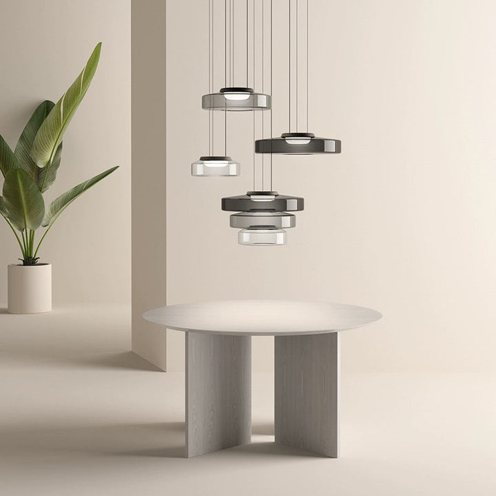 Moderne Glas-Hängelampe