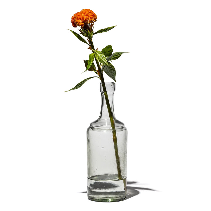 Recycelte Glasvase mit einzigartigem Design für stilvolle Deko
