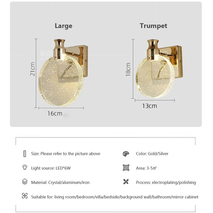 Wandleuchte Silber Innen – Moderne LED Lampe für elegantes Licht
