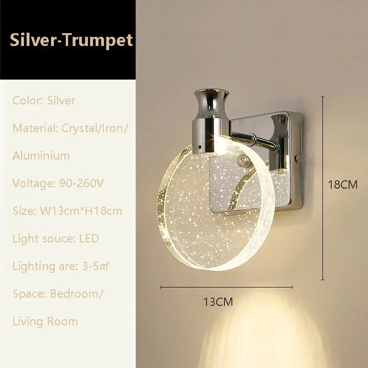 Wandleuchte Silber Innen – Moderne LED Lampe für elegantes Licht