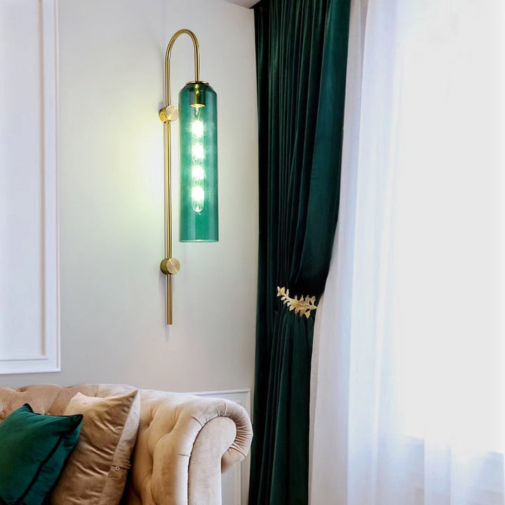 Moderne Glas Wandleuchte mit LED – Stilvolle Beleuchtung