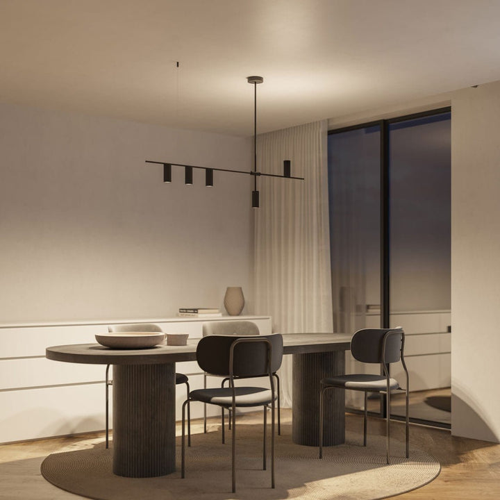 Moderne Designer Deckenleuchte aus Aluminium – LumoLight