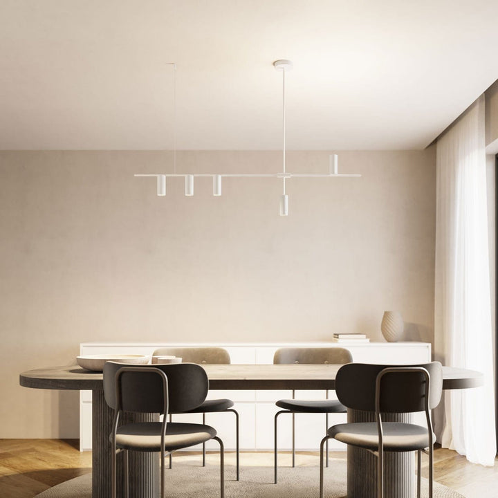 Moderne Designer Deckenleuchte aus Aluminium – LumoLight