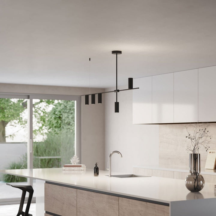 Moderne Designer Deckenleuchte aus Aluminium – LumoLight
