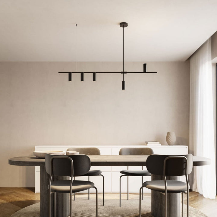 Moderne Designer Deckenleuchte aus Aluminium – LumoLight