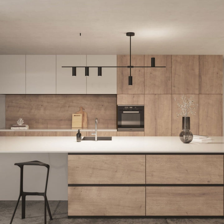 Moderne Designer Deckenleuchte aus Aluminium – LumoLight