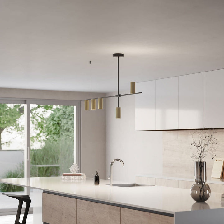 Moderne Designer Deckenleuchte aus Aluminium – LumoLight