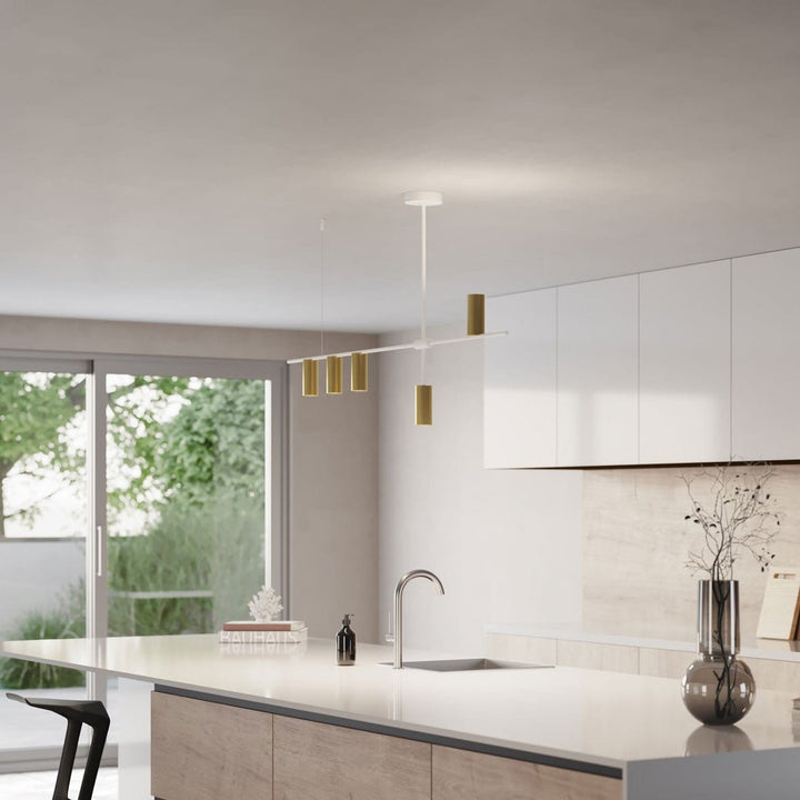 Moderne Designer Deckenleuchte aus Aluminium – LumoLight