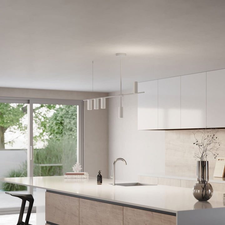 Moderne Designer Deckenleuchte aus Aluminium – LumoLight