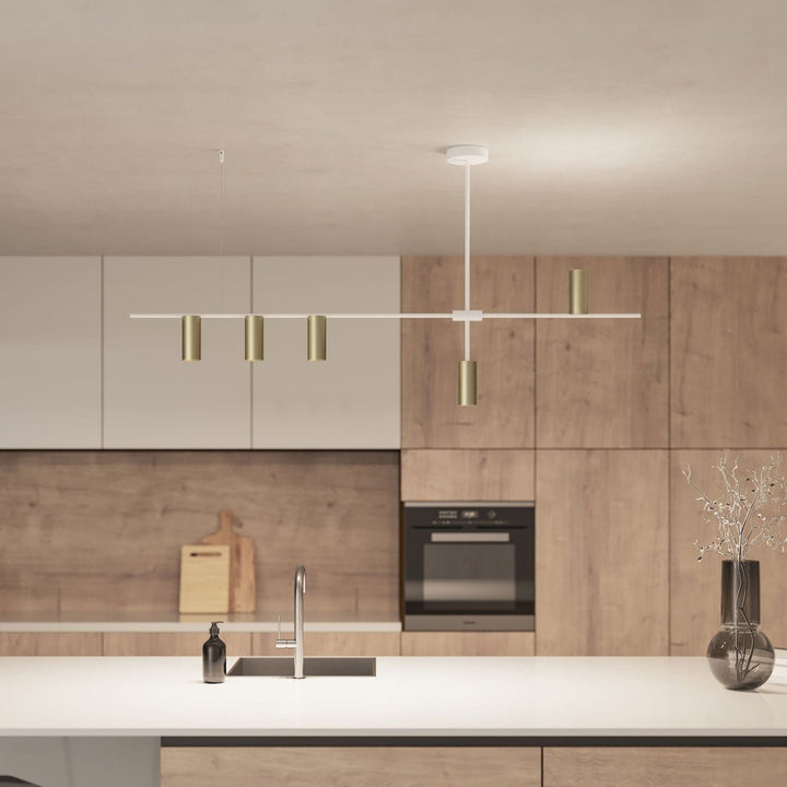 Moderne Designer Deckenleuchte aus Aluminium – LumoLight