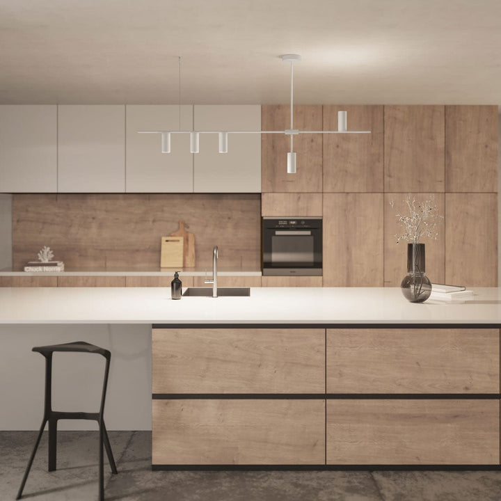 Moderne Designer Deckenleuchte aus Aluminium – LumoLight