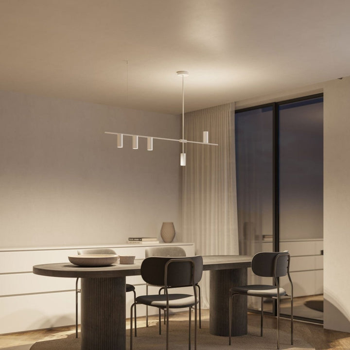 Moderne Designer Deckenleuchte aus Aluminium – LumoLight