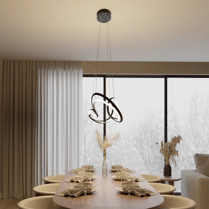 Modern LED Pendelleuchte mit Dimmbarkeit – Luxora